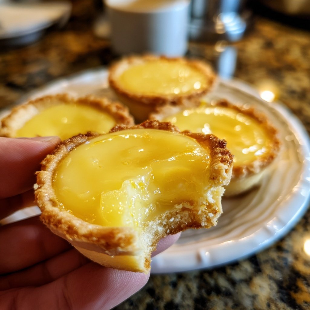 Meyer Lemon Curd Tartlets