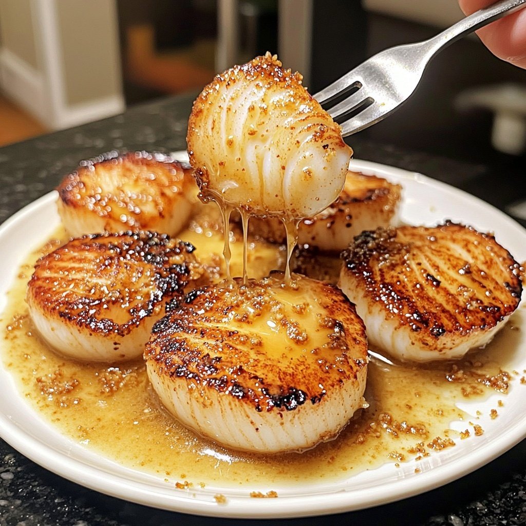 Brown Butter Scallops