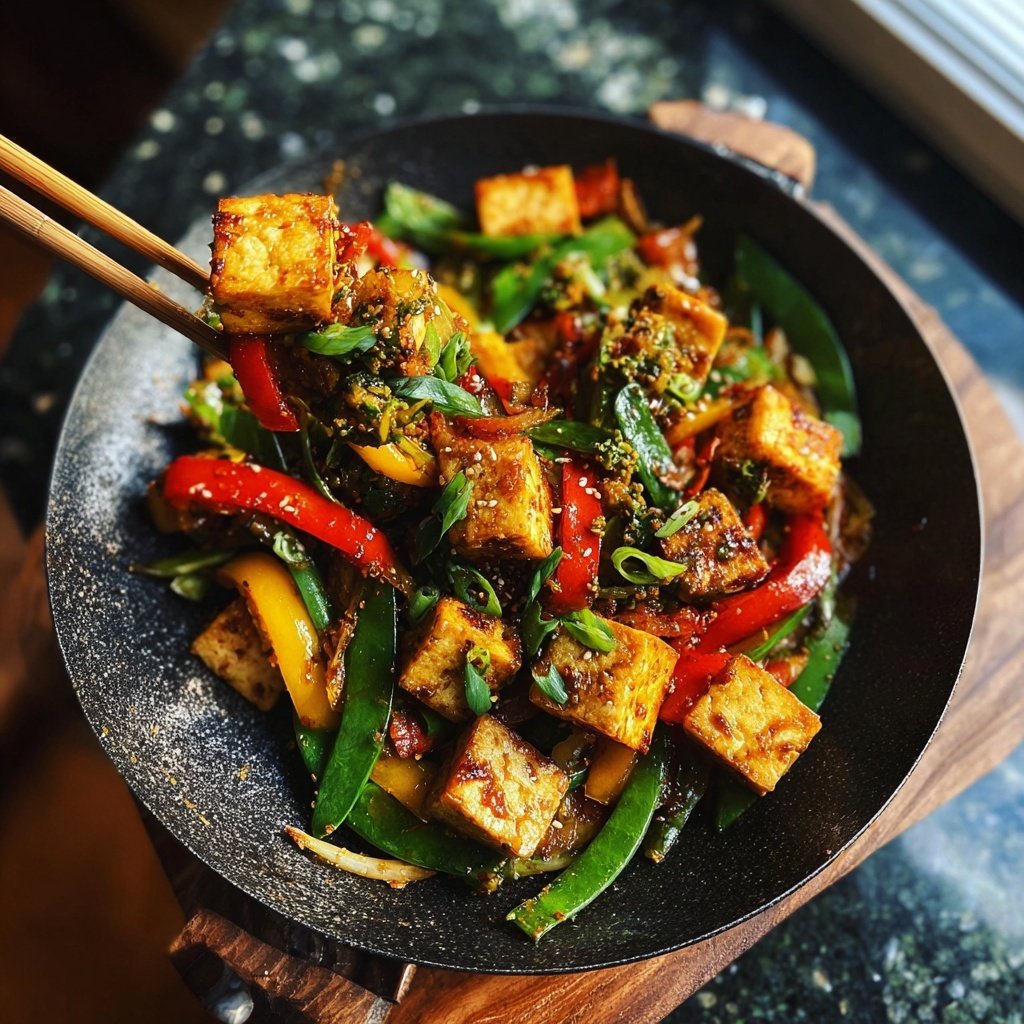 Crispy Tofu Stir-Fry