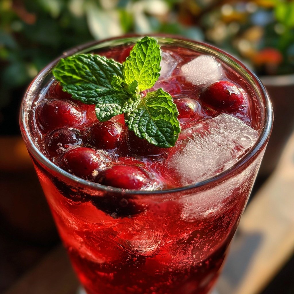 Cranberry Almond Winter Refresher