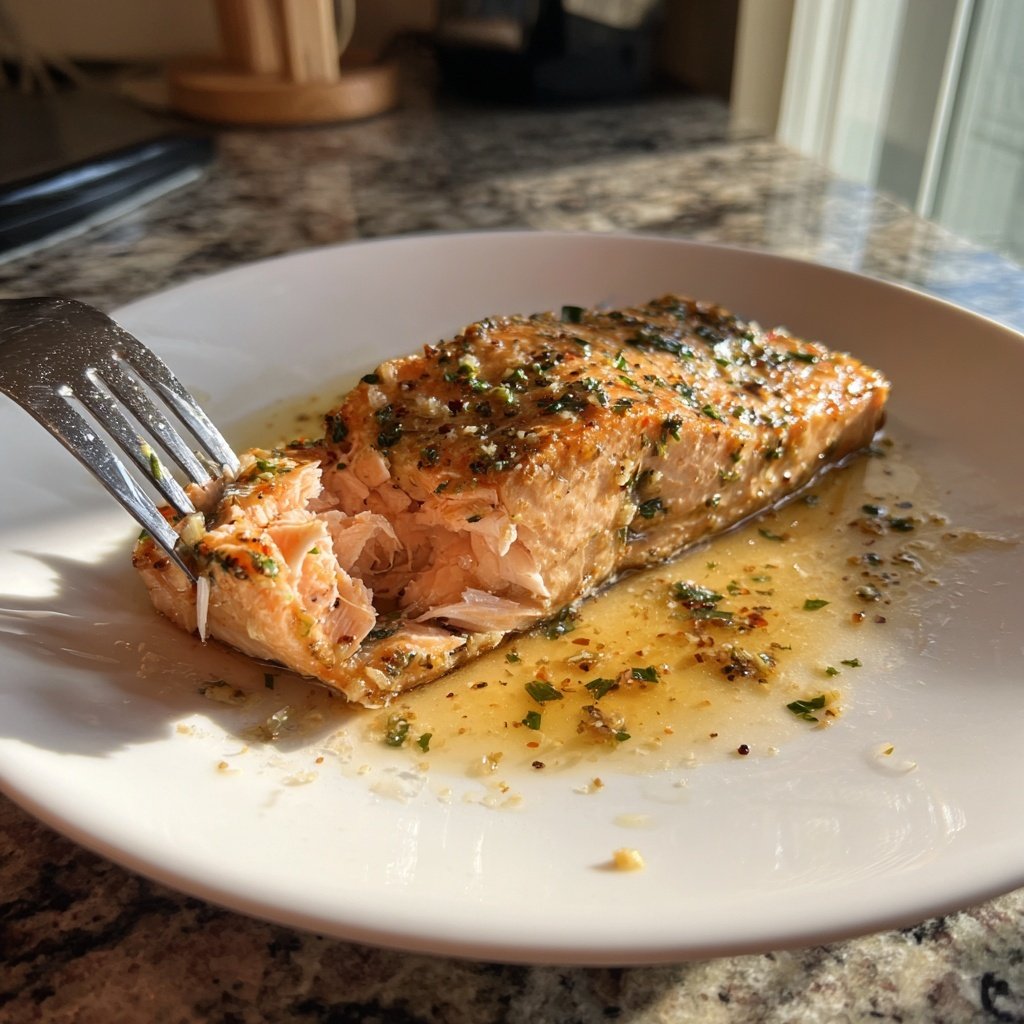 Grilled Lemon Butter Salmon