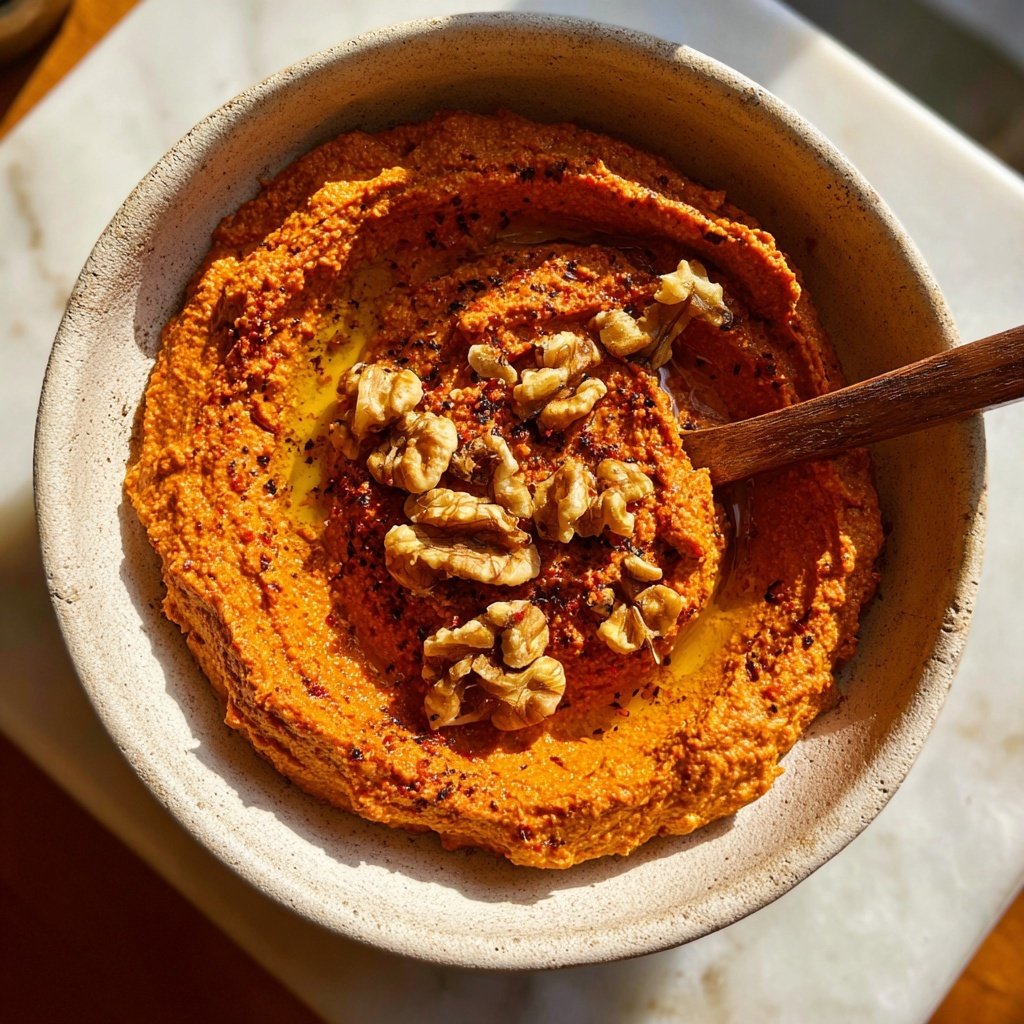 Muhammara Roasted Pepper Dip