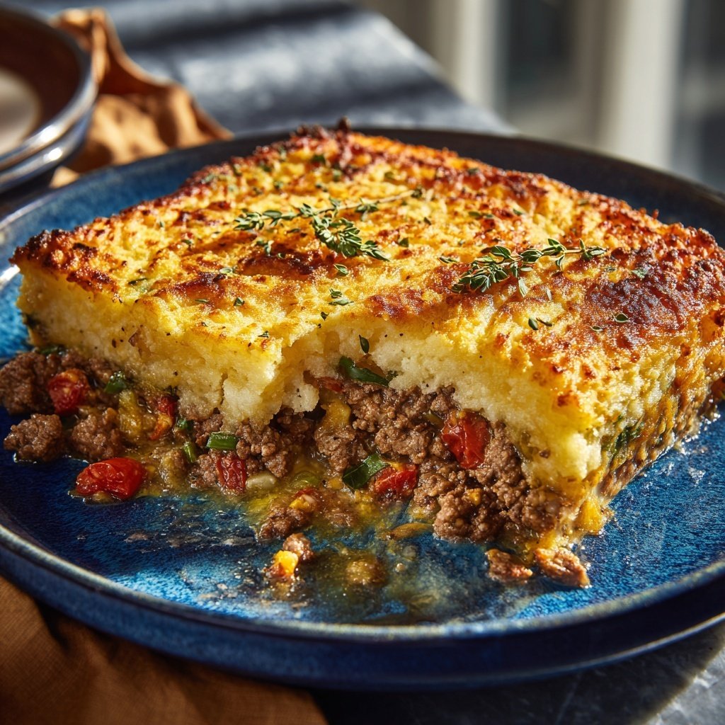 Mediterranean-Inspired Shepherd's Pie