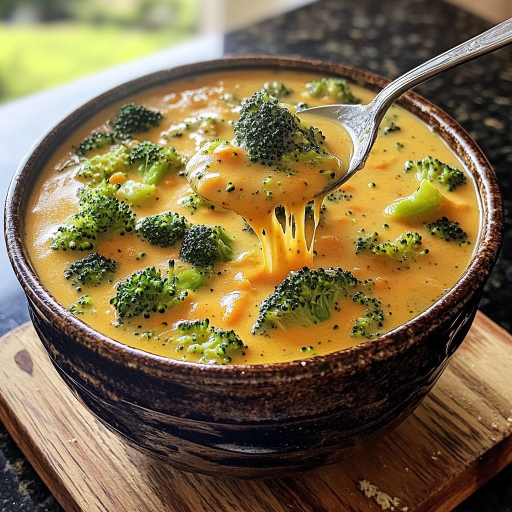 Comfort Broccoli Cheddar Soup​