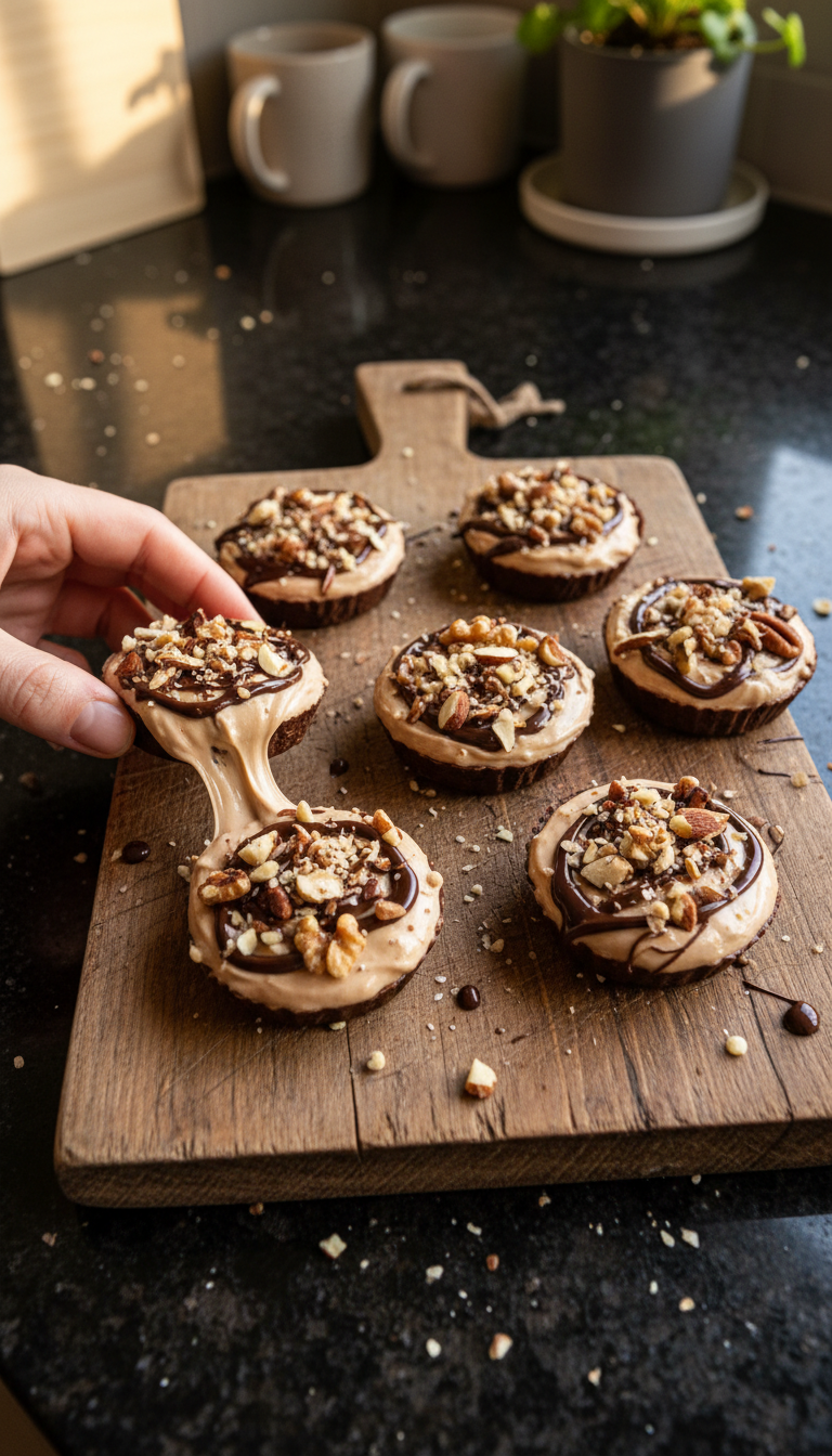 Nutty Yogurt Chocolate Cups