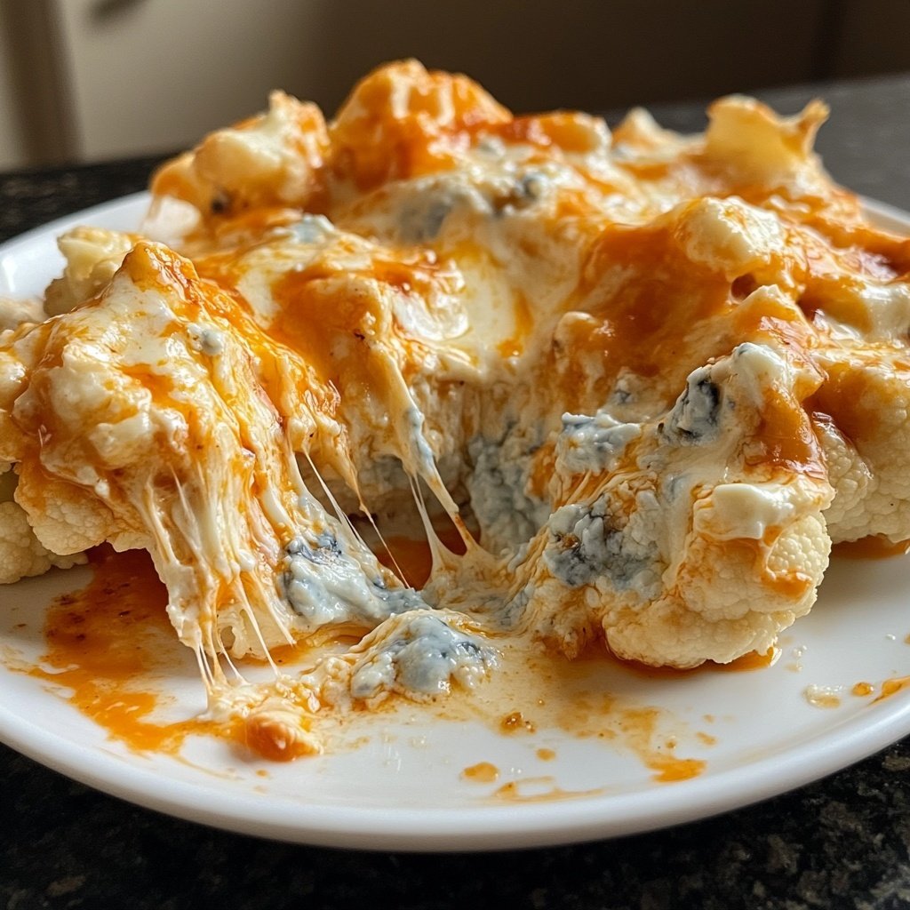 Buffalo Cauliflower Blue Cheese Dip