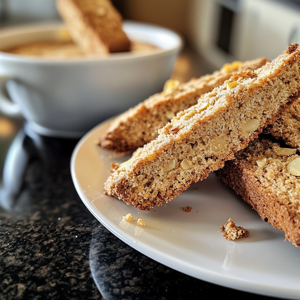 Meyer Lemon Almond Biscotti