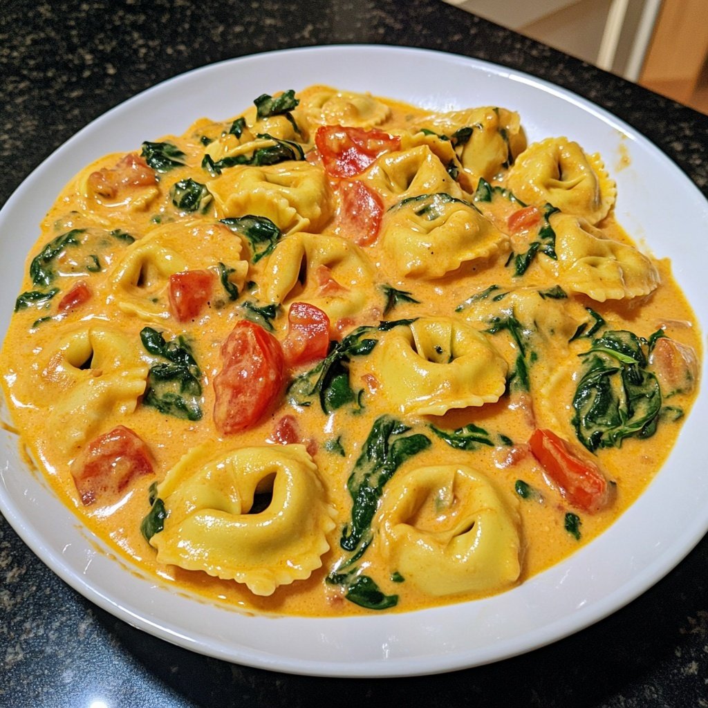 Half Baked Harvest's Slow Cooker Creamy Tortellini