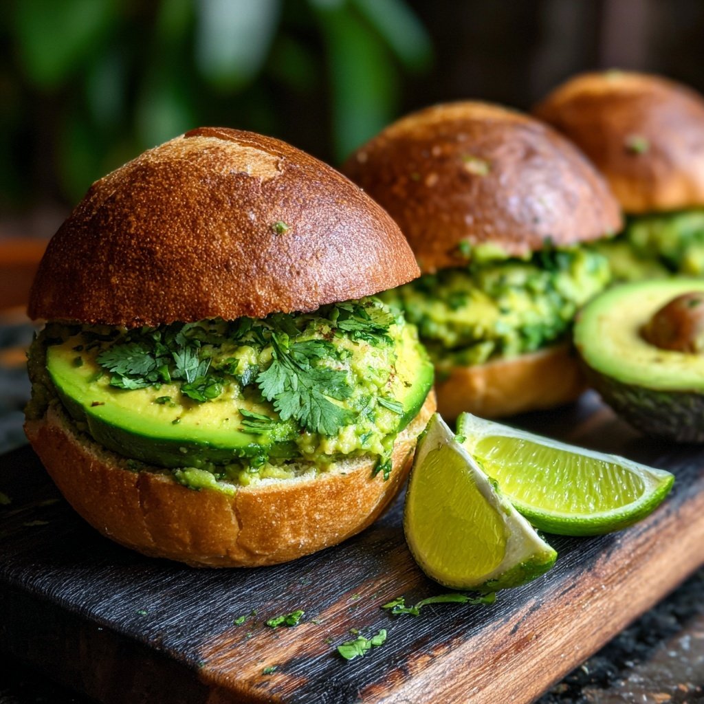 Avocado Lime Slider Surprise