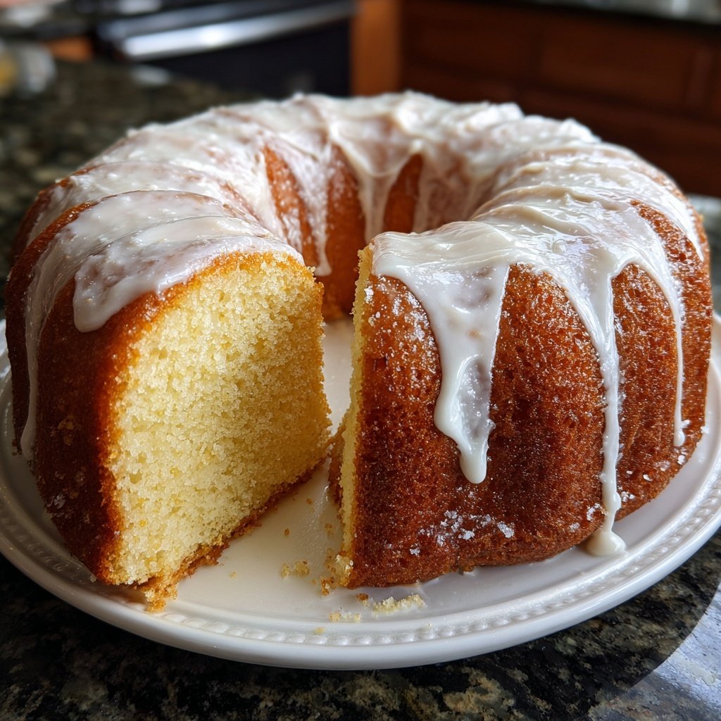 Classic Moist Vanilla Butter Cake