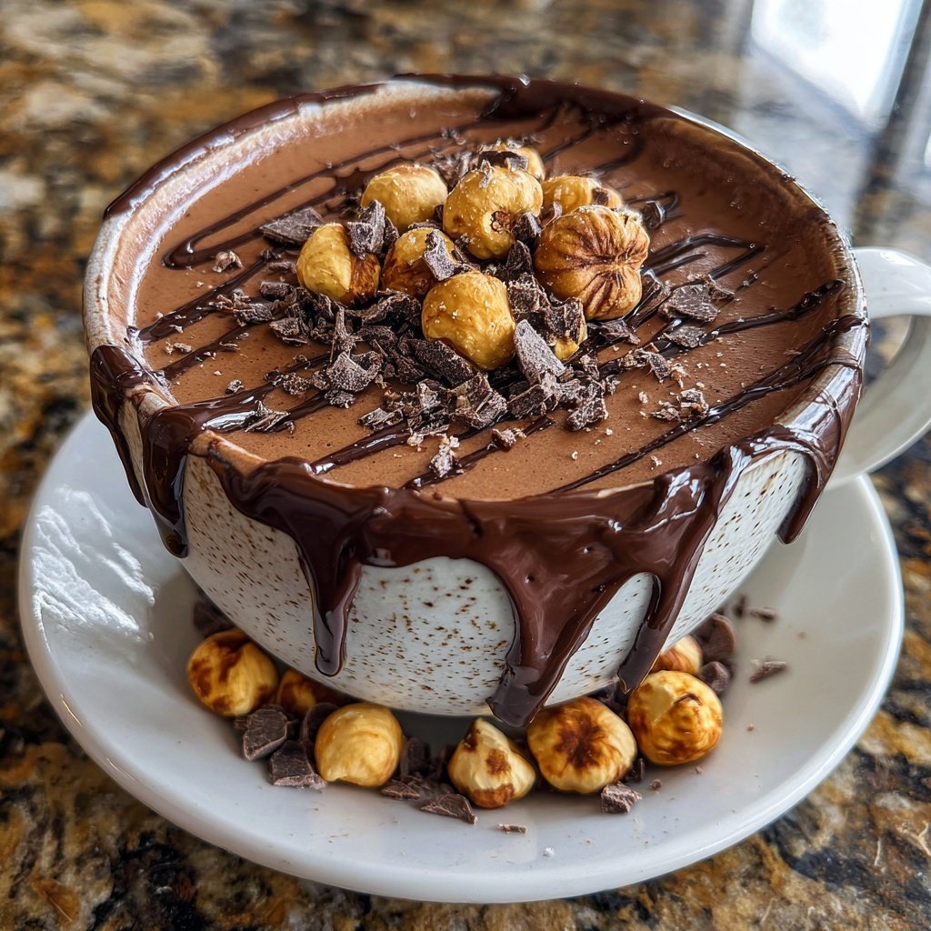 Chocolate Hazelnut Fondue Fantasy