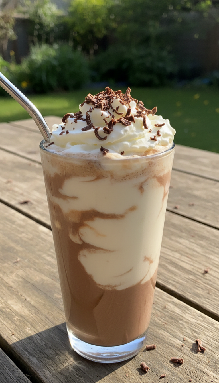 Chocolate Vanilla Protein Shake