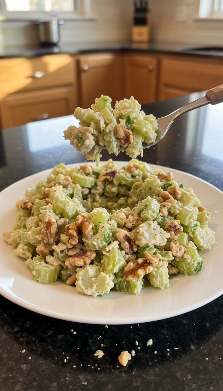 Classic Celery and Walnut Salad