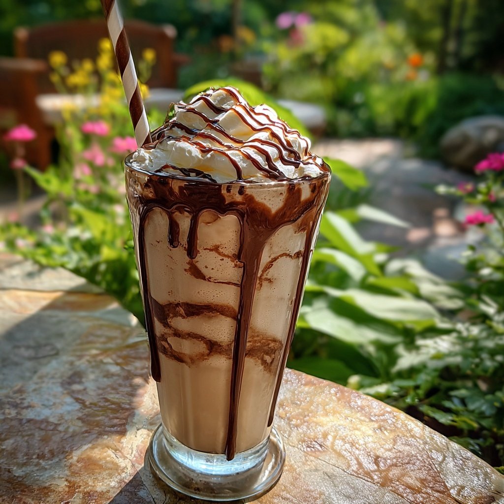 Chocolate-Covered Vanilla Frappe