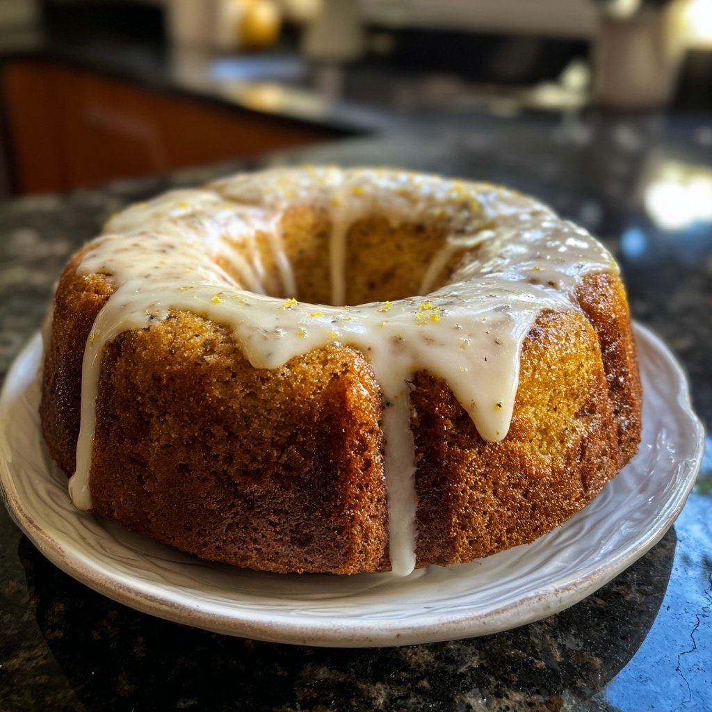 Vanilla Bean Pudding Cake