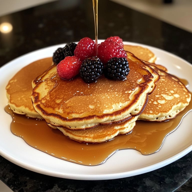 Fluffy Buttermilk Pancakes